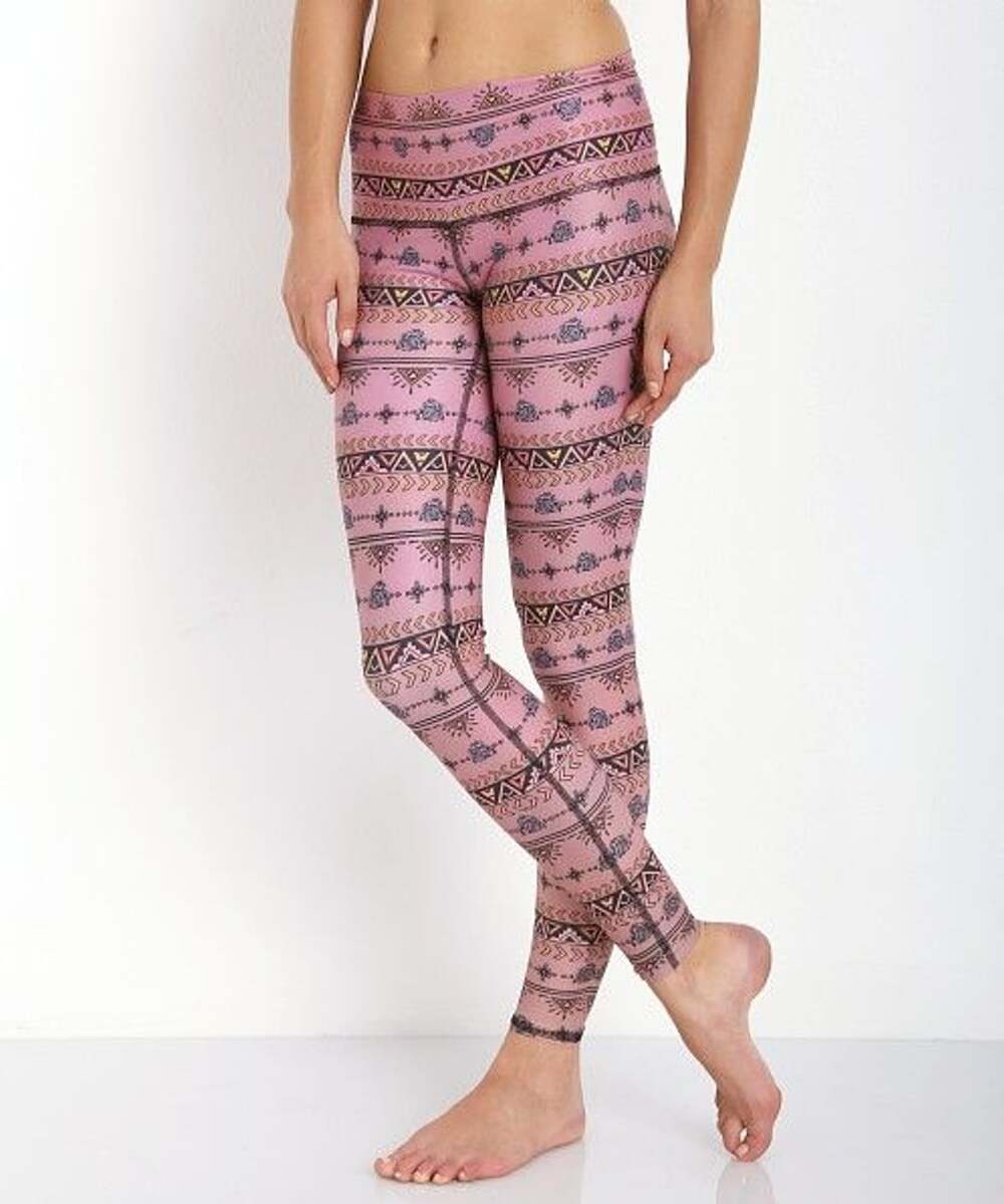 Teeki Guns & Roses Pink Hot Pant Leggings